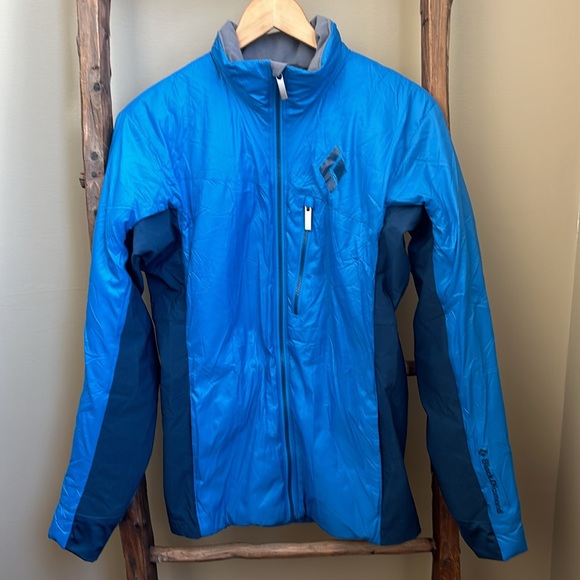 NWT Black Diamond Men's Access Hybrid Jacket Sapphire Blue Size Small - Picture 5 of 14